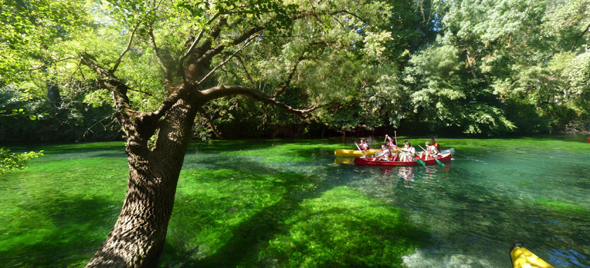 Ballade sur la Sorgue en Canoë Kayak